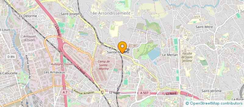localisation de l'entreprise GI RENOVATION à MARSEILLE