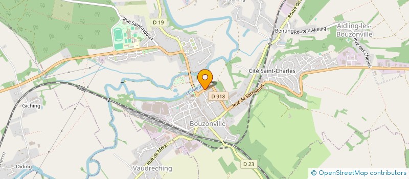 localisation de l'entreprise GI'S COMPANY  BOUZONVILLE