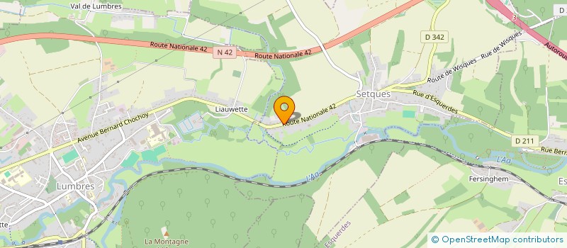 localisation de l'entreprise GI'S STORE SURPLUS MILITAIRE  SETQUES