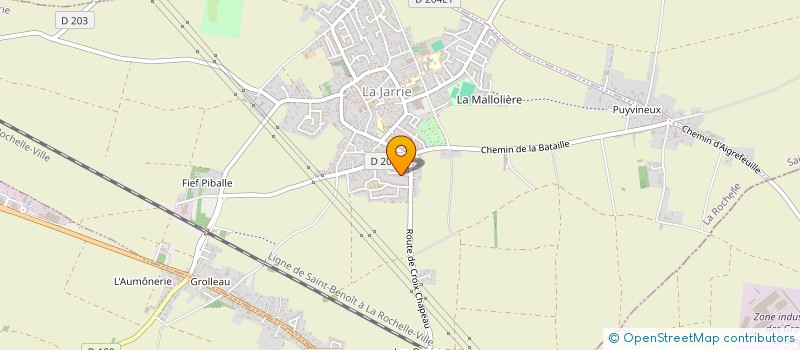 localisation de l'entreprise GIA IMMOBILIER  LA JARRIE