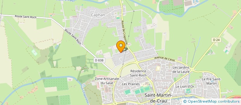 localisation de l'entreprise GIA RENT à SAINT-MARTIN-DE-CRAU