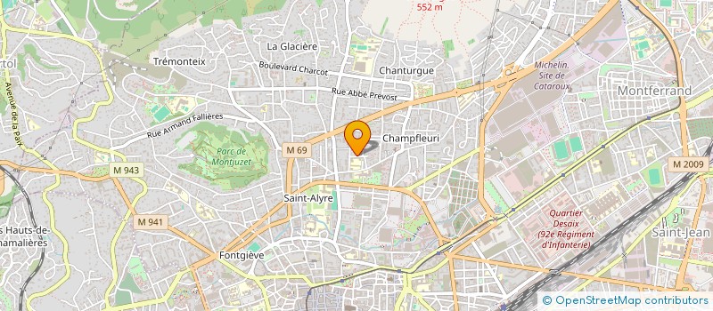 localisation de l'entreprise GIA2  CLERMONT-FERRAND