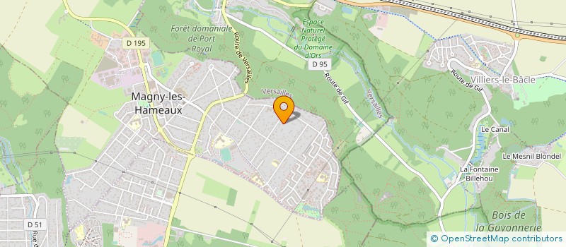 localisation de l'entreprise GIAALOU  MAGNY-LES-HAMEAUX