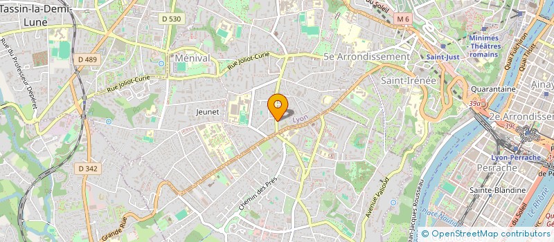 localisation de l'entreprise GIACALONE  LYON