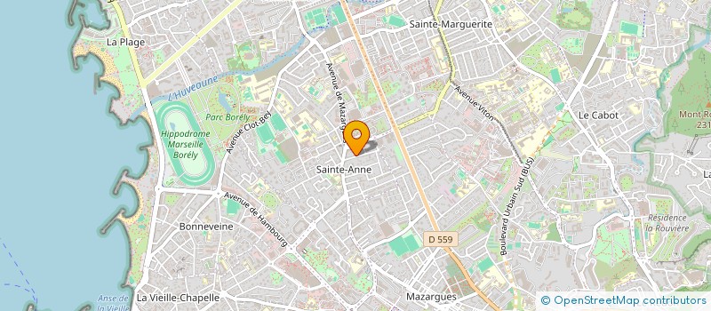 localisation de l'entreprise GIACALONE PERE ET FILS à MARSEILLE 8