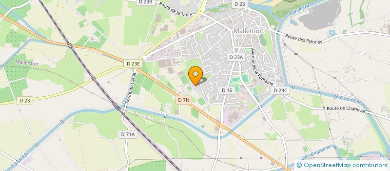 localisation de l'entreprise GIACALONE-SEGURA à MALLEMORT