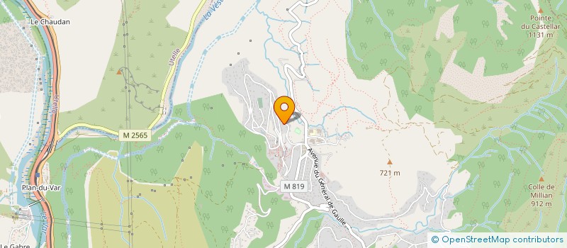 localisation de l'entreprise GIACOBI MELIANI  LEVENS