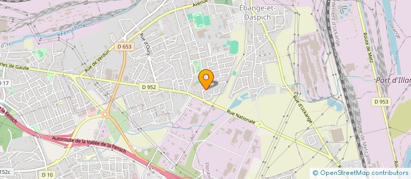 localisation de l'entreprise GIACOMELLI  FLORANGE