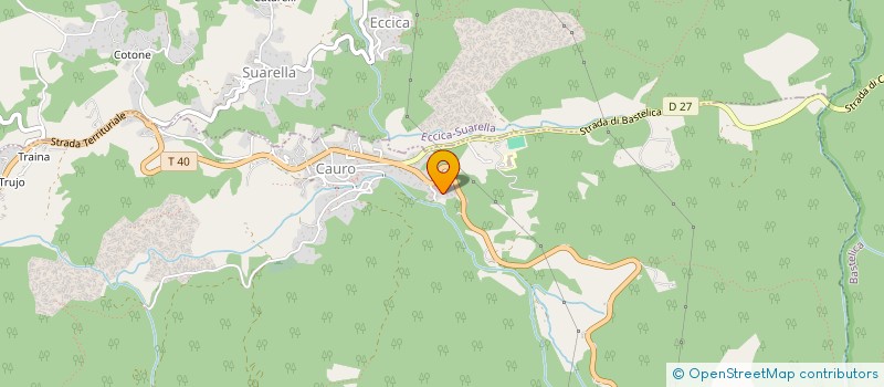 localisation de l'entreprise GIACOMONI NAUTIQUE à CAURO