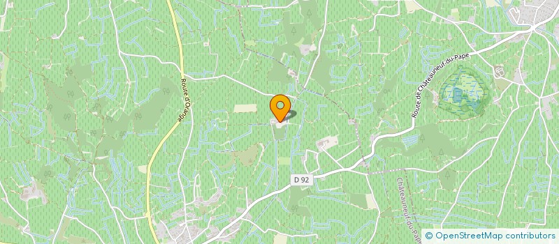 localisation de l'entreprise GIACONDA  CHATEAUNEUF-DU-PAPE