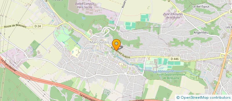 localisation de l'entreprise GIAGNONI MATERIAUX à MARCOUSSIS