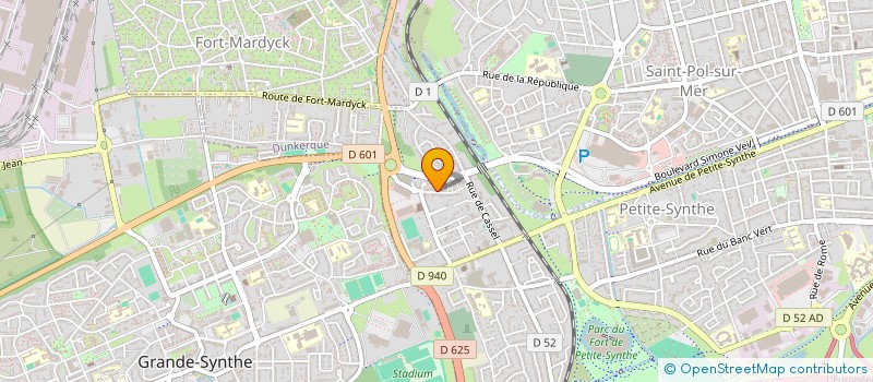 localisation de l'entreprise GIAL à DUNKERQUE