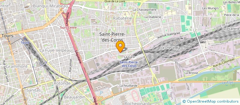 localisation de l'entreprise GIAM  SAINT-PIERRE-DES-CORPS