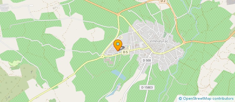 localisation de l'entreprise GIAMBELLUCA  VILLEVEYRAC