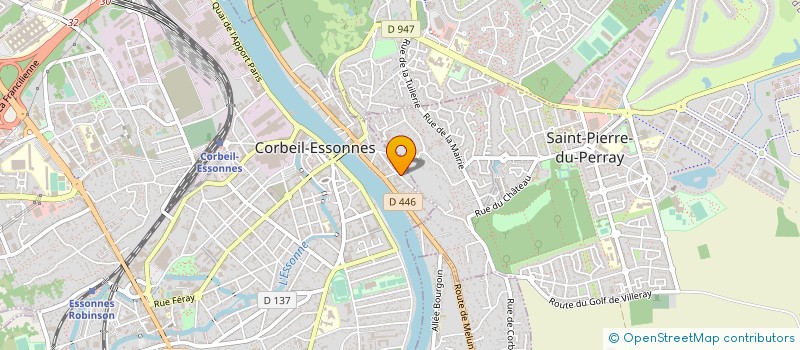 localisation de l'entreprise GIAN CONSEIL à CORBEIL-ESSONNES