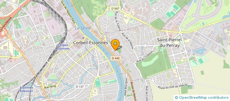 localisation de l'entreprise GIAN ET MARIE à CORBEIL-ESSONNES