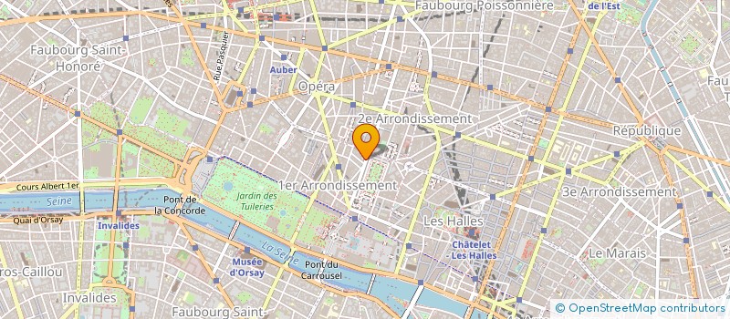localisation de l'entreprise GIAN PAOLO MARIA à PARIS