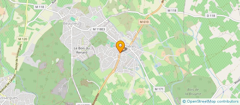 localisation de l'entreprise GIANCA à VENDARGUES