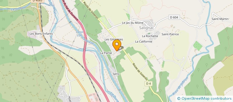localisation de l'entreprise GIANELLI MAUMUS PARTNERS CONSULTANTS à SALIGNAC