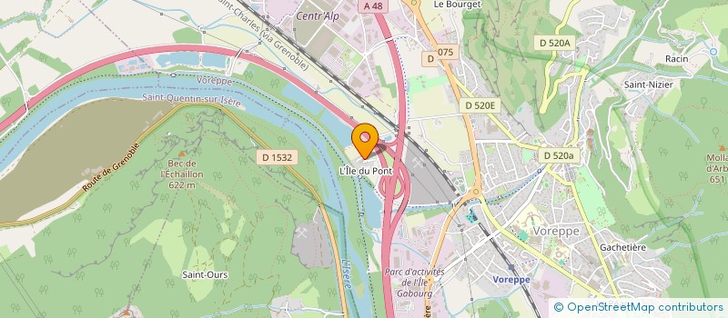 localisation de l'entreprise GIANLUCA PIZZA  VOREPPE