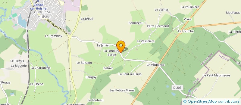 localisation de l'entreprise GIANLUCA SANTINI SERVICE ENGENEER à SABLONS-SUR-HUISNE