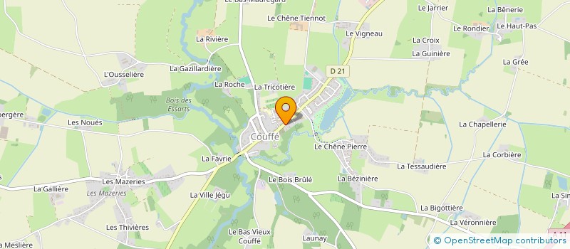 localisation de l'entreprise GIANNA  COUFFE