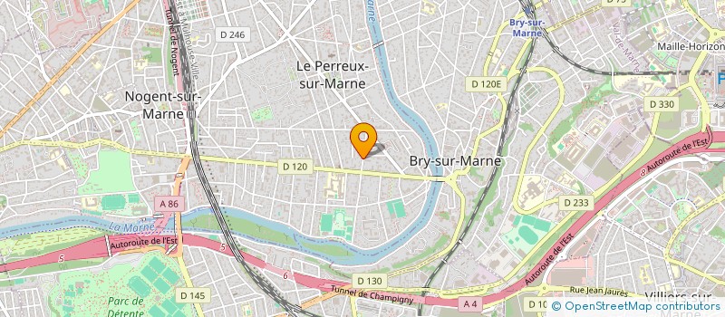 localisation de l'entreprise GIANNI  LE PERREUX-SUR-MARNE