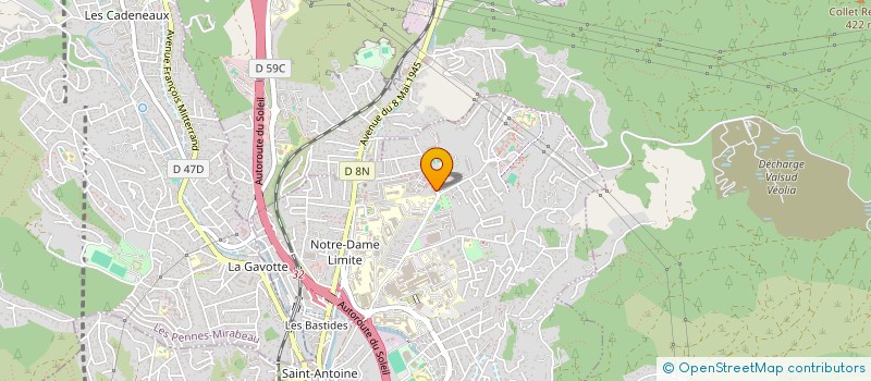 localisation de l'entreprise GIANNI à MARSEILLE