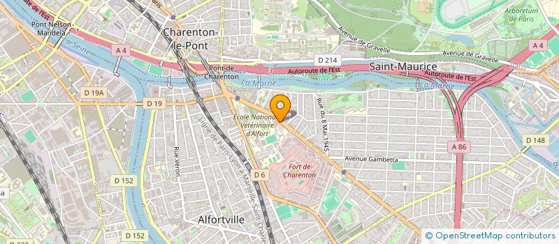 localisation de l'entreprise GIANNI  MAISONS-ALFORT