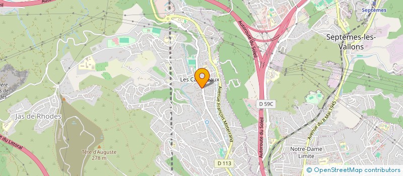 localisation de l'entreprise GIANNI'S COMPANY  LES PENNES-MIRABEAU