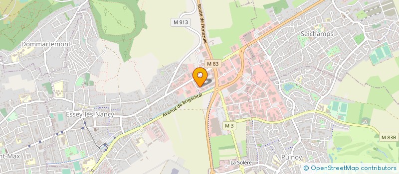 localisation de l'entreprise GIANORI HABITAT à ESSEY-LES-NANCY