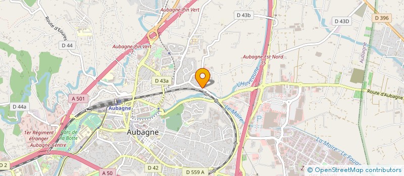 localisation de l'entreprise GIANT STORE AUBAGNE à AUBAGNE