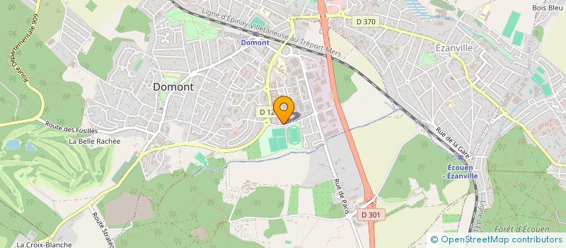 localisation de l'entreprise GIANY  DOMONT
