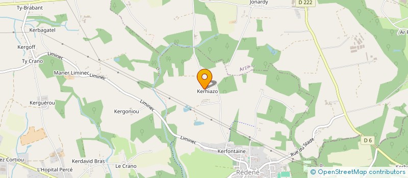 localisation de l'entreprise GIAU  REDENE