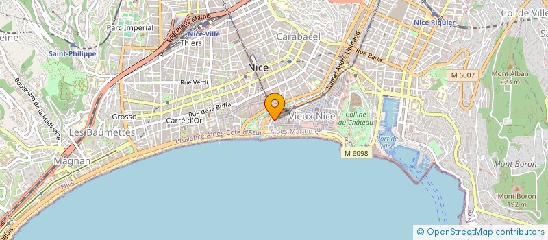 localisation de l'entreprise GIAUFFRET ESSNER PATRICOT à NICE