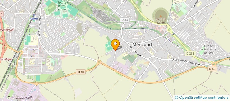 localisation de l'entreprise GIB INVEST  MERICOURT