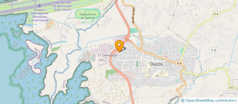 localisation de l'entreprise GIB MENUISERIES SERVICES  DUCOS