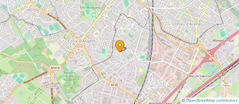 localisation de l'entreprise GIB SONG'S ASSOCIATION  MONTPELLIER