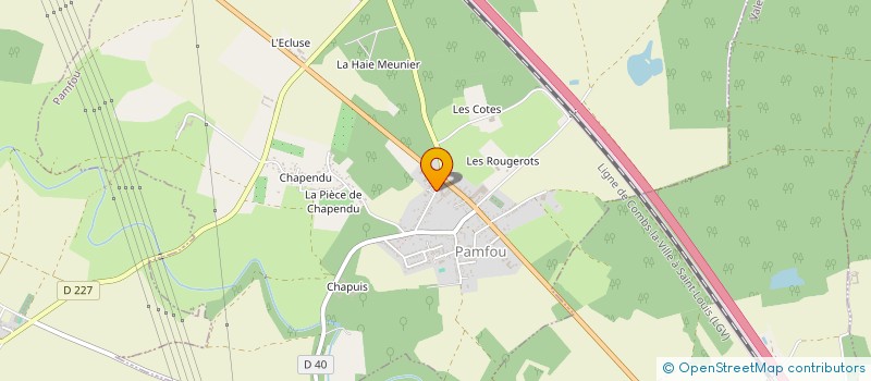 localisation de l'entreprise GIBA à PAMFOU