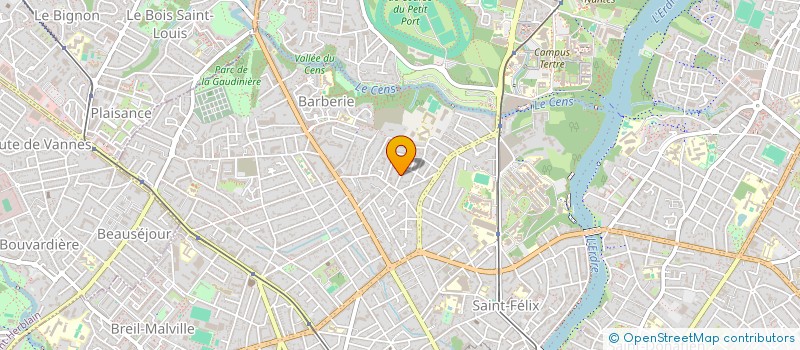 localisation de l'entreprise GIBAMJ HOLDING  NANTES