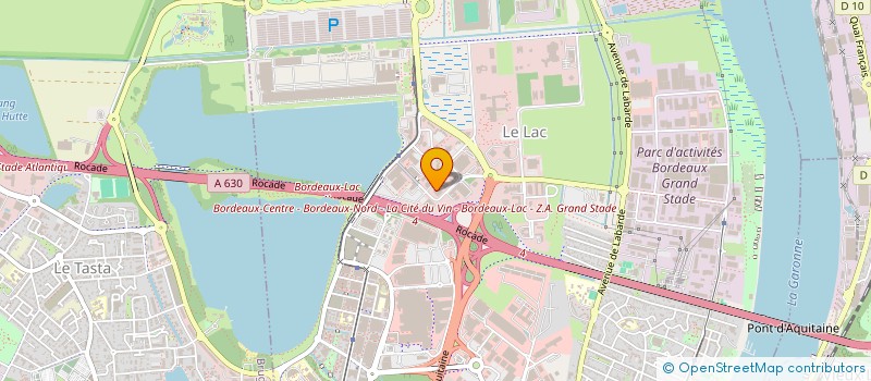 localisation de l'entreprise GIBAN FRANCE à BORDEAUX