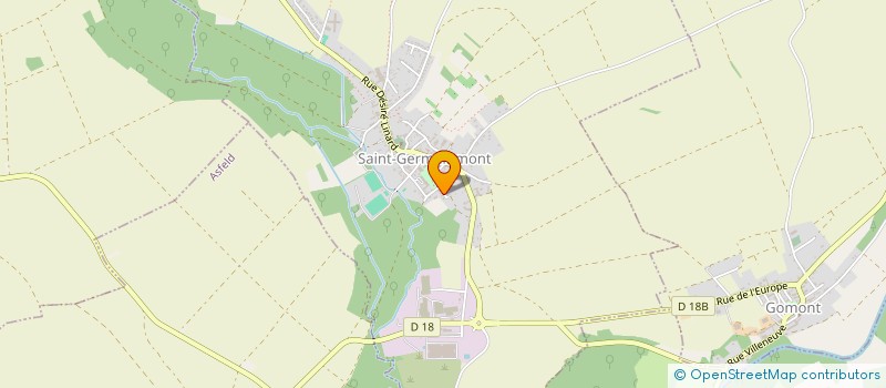 localisation de l'entreprise GIBECHOL  SAINT-GERMAINMONT