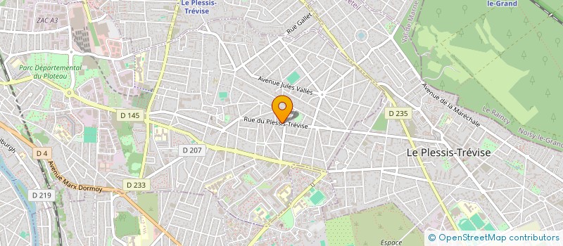 localisation de l'entreprise GIBERT CHAUFFAGE à CHAMPIGNY SUR MARNE