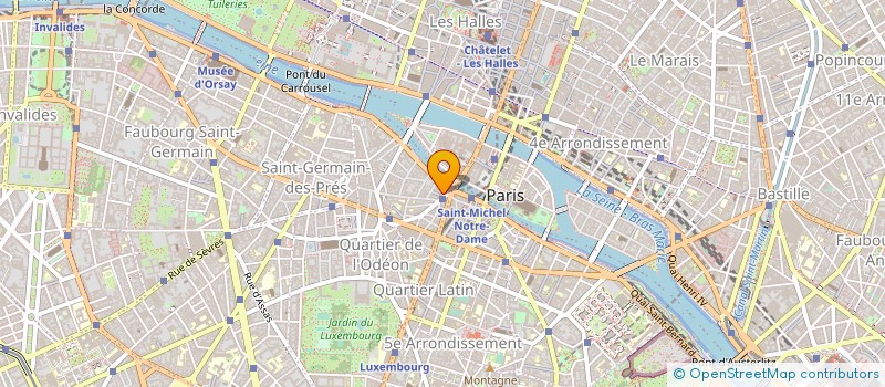 localisation de l'entreprise GIBERT JEUNE RIVE GAUCHE SA  PARIS