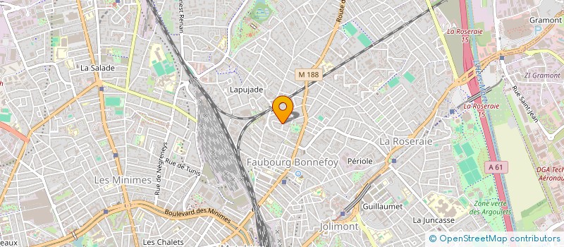 localisation de l'entreprise GIBERTOU AMENAGEMENT à TOULOUSE