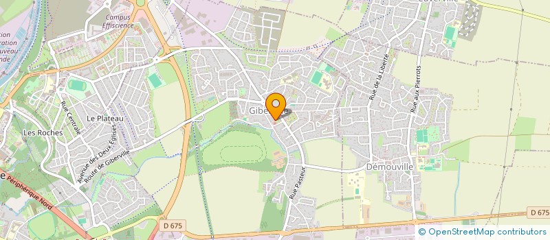 localisation de l'entreprise GIBERVILLE CHESS CLUB  GIBERVILLE