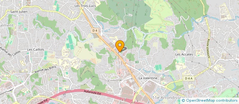 localisation de l'entreprise GIBILARO CLAUDE ET GIBILARO MI à MARSEILLE