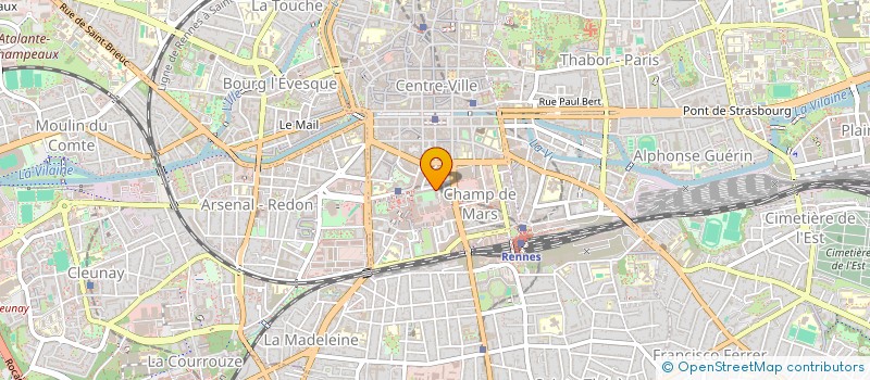 localisation de l'entreprise GIBOIRE CONSTRUCTION  RENNES