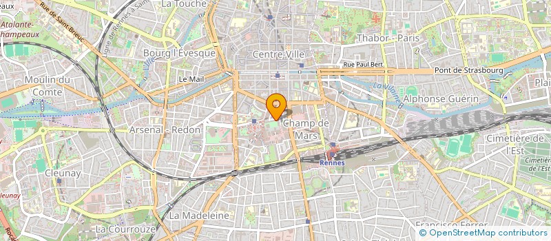localisation de l'entreprise GIBOIRE HOSPITALITY  RENNES