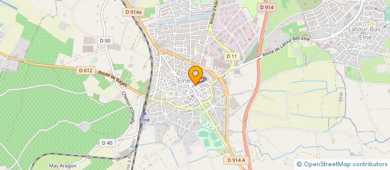 localisation de l'entreprise GIBOU ARTS GRAPHIQUES SARL  ELNE